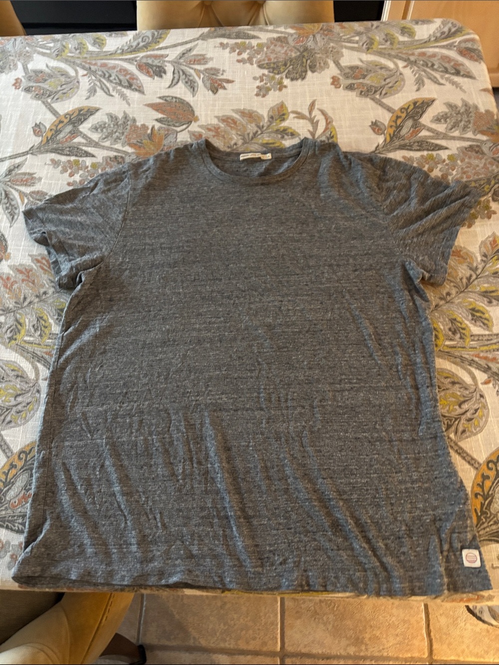 Marine Layer Men's Short Sleeve Tee Heather Gray-L